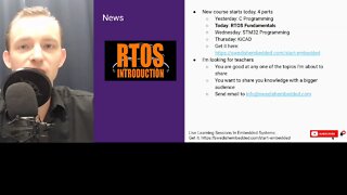 RTOS Introduction Today - We Look At Context Switching - Embedded System Consultant Explains