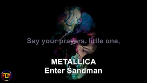 METALLICA Enter Sandman - Lyrics, Paroles, Letra (HD)