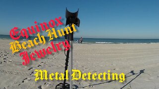 Metal Detecting Beautiful Florida Beach • Searching for Gold and Silver with Equinox 600
