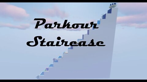 Minecraft Parkour Staircase