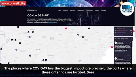 La Quinta Columna: 5G Map & COVID-19 Environmental Theory