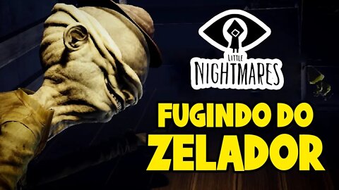 Little Nightmares - PC / Fugindo do Zelador - Gameplay #2
