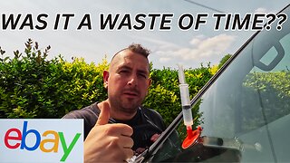 I TRY THE CHEAPEST EBAY WINDSCREEN REPAIR KIT