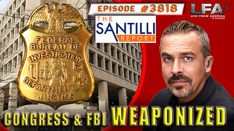 Corrupt & Weaponized Congress Gives Corrupt FBI A $375 Million Coup-Fortress | The Santilli Report 11.10.23 4pm