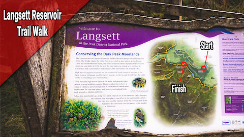 Nature Walk around Langsett Reservoir - Stocksbridge (4k)