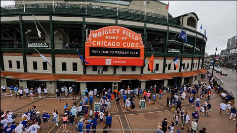 Amazing Chicago Cubs Drone tour of Wrigley Field