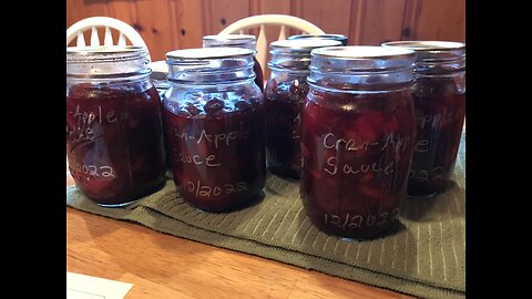 How to Make Cranberry-Apple Sauce from Scratch! [CC]