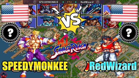 Savage Reign (SPEEDYMONKEE Vs. RedWizard) [U.S.A. Vs. U.S.A.]