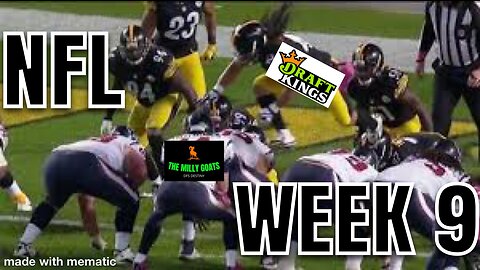 NFL Week 9 Firewagon Preview + Titans/Steelers Thursday Showdown