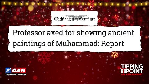 Tipping Point - Professor Fired for Showing Paintings of Muhammad