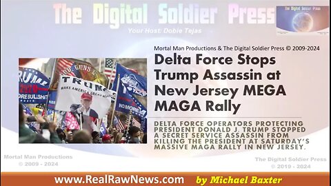 DELTA FORCE STOPS TRUMP ASSASSINATION ATTEMPT IN NEW JERSEY