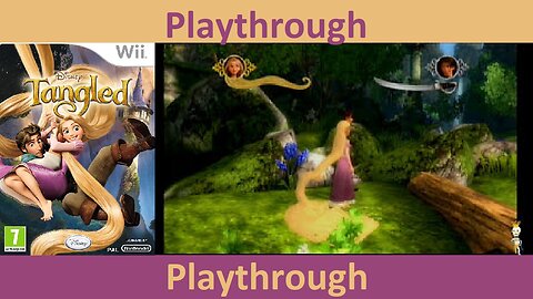 Disney's Tangled Playthrough Nintendo Wii