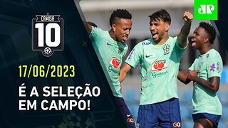 HOJE TEM! Brasil FAZ AMISTOSO contra Guiné e tenta VENCER A 1ª após FRACASSO na Copa! | CAMISA 10