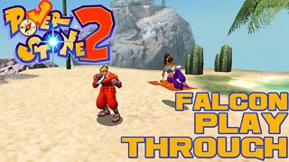 Power Stone 2 - Falcon Playthrough - Sega Dreamcast 😎Benjamillion