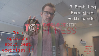 3 BEST Exercises for Legs with Resistance Bands in MY Opinion