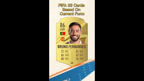 FIFA 23 Cards Based on Current Form Part 5