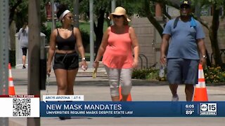 Arizona universities implement new mask mandates