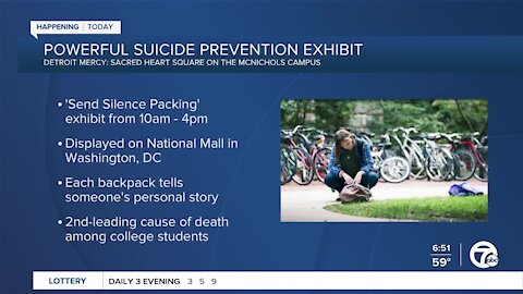 Powerful Suicide Prevention Exhibit