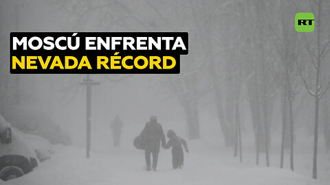 Ola de frío en Rusia: se registran nevadas récord y temperaturas de 50 grados bajo cero