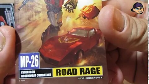 Transformers Masterpiece Road Rage MP 26 Takara Tomy Unboxing