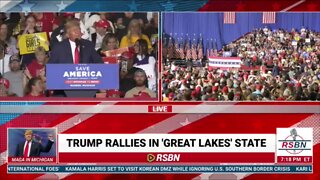 WATCH: PRESIDENT DONALD TRUMP SAVE AMERICA RALLY LIVE IN WARREN, MI (10-1-22)