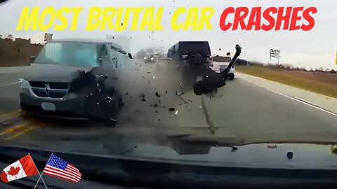 Dashcam Crashes MOST BRUTAL CAR CRASHES OF THE YEAR