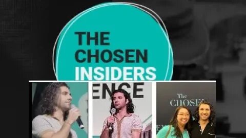 Noah Alexander aka Andrew from the Chosen- his pictures from the Chosen Insiders Conference