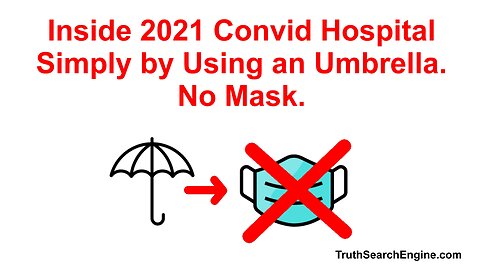 Inside 2021 Convid Hospital Simply by Using an Umbrella, No Mask