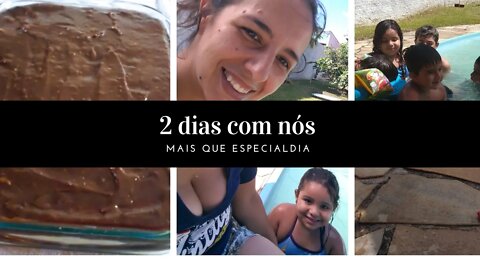 Vlog - Sobremesa 2 amores - passeio em família