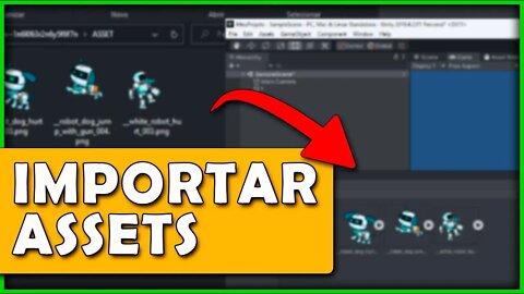 Como importar um asset para a Unity? | Aprenda a importar seus assets para dentro do projeto!