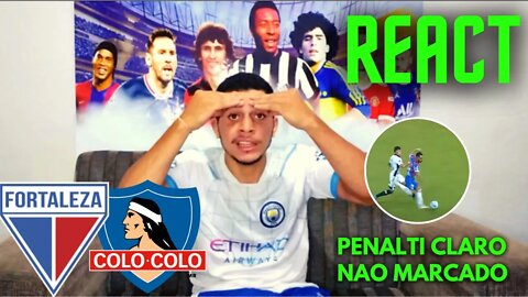 React Fortaleza 1 x 2 Colo Colo | Reacción Brazil Libertadores 2022