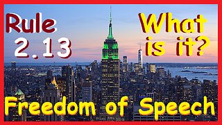 👉 Leave New York Now 👉 What is Rule 2.13 New York 👉FREEDOM OF SPEECH #Rule2.13 #NYC #NewYorkCity #NY