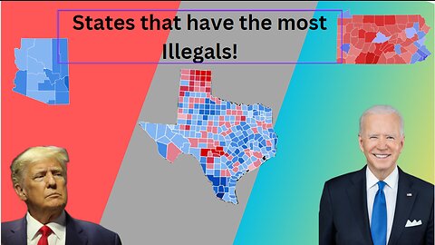 Top 20 States with the Most Illegals! ( Simulator)