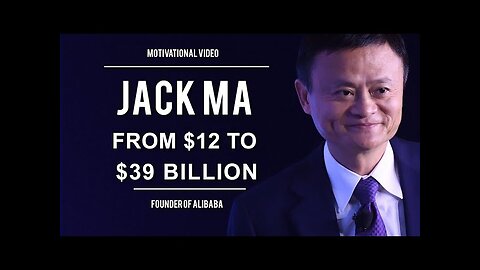Jack Ma: "I was born in a very poor family. I never got a great education