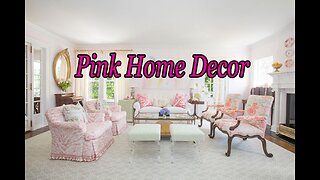 Pink Home Decor.