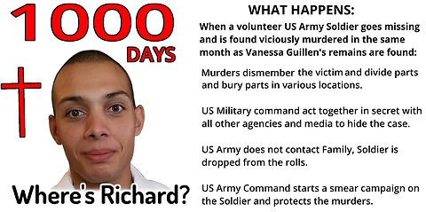 Day 1000 Find Richard Halliday - AW-El Paso Matters and 1000 letters