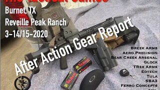 After Action Report, TTG 2020 Burnet TX
