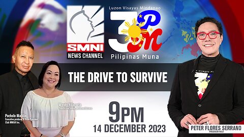 LIVE: 3PM Luzon Visayas Mindanao – Pilipinas Muna with Peter Flores Serrano | December 14, 2023