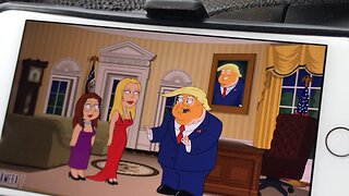 Family Guy : Trump: Johnnie Wheeler ( instead of Whisky Johny Walker 😂)