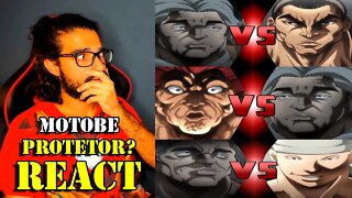 REACT - MOTOBE VS RETSU / YUJIRO VS MOTOBE / MOTOBE VS GAIA / Sociedade Z