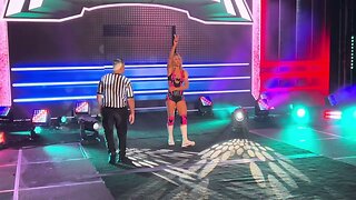 Maxxine Dupri Gets Booed At A WWE Live Event In Oakland, California On 2/17/2024