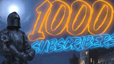 ⭐ 1,000 Subscriber Special