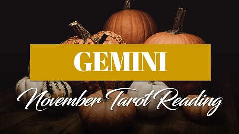 Gemini♊ BIG RISK, BIG REWARDS in LOVE & MONEY! Playing it safe won't get you nowhere. November 2022