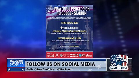 Prayerful Procession To Dodger Stadium On Friday June 16th In Los Angeles