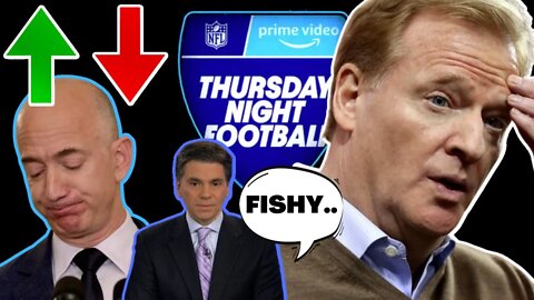 NFL TNF Ratings DELAY REEKS of FISHY BEHAVIOR as Amazon Prime Celebrates "BIG" Numbers?