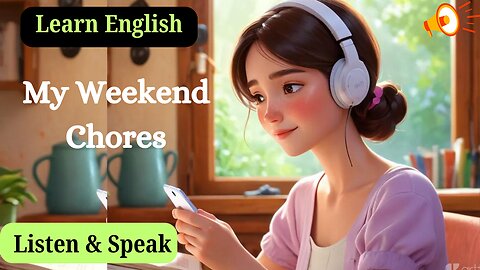 My Weekend Chores |Improve Your English |English Listening Skills - Speaking Skills |Daily Housework