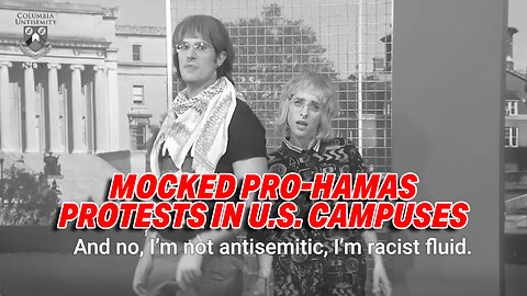ISRAELI SKETCH COMEDY ROASTS PRO-HAMAS PROTESTS IN U.S. CAMPUSES