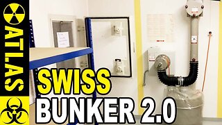 Visit a 36 man Swiss Bomb Shelter under an apartment building