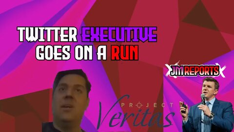 Project Veritas James O Keefe has twitter executive run from him