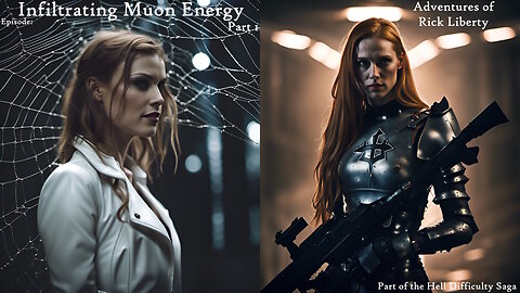 Flashback S3E16 Sarah Infiltrating Muon Energy - Rick Liberty AI Art Video Book